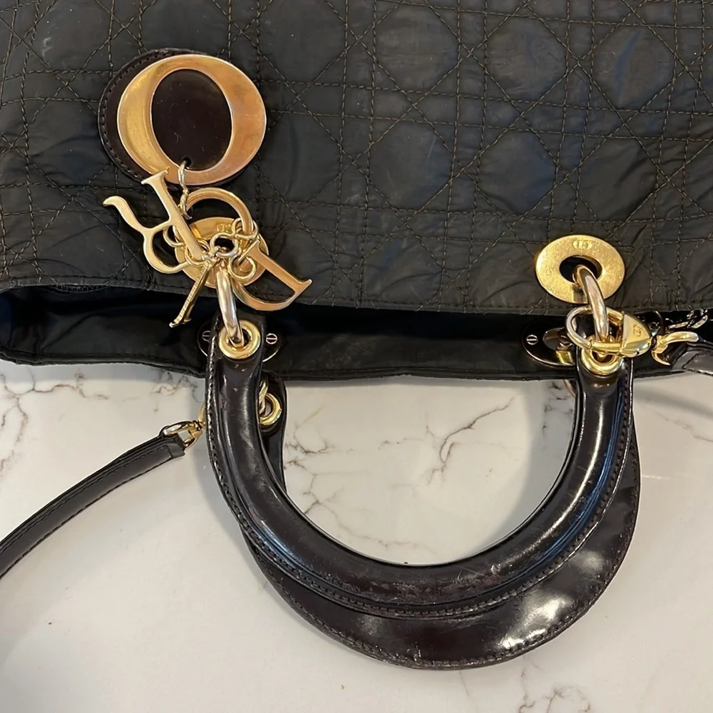 Christian Dior Nylon Handbag